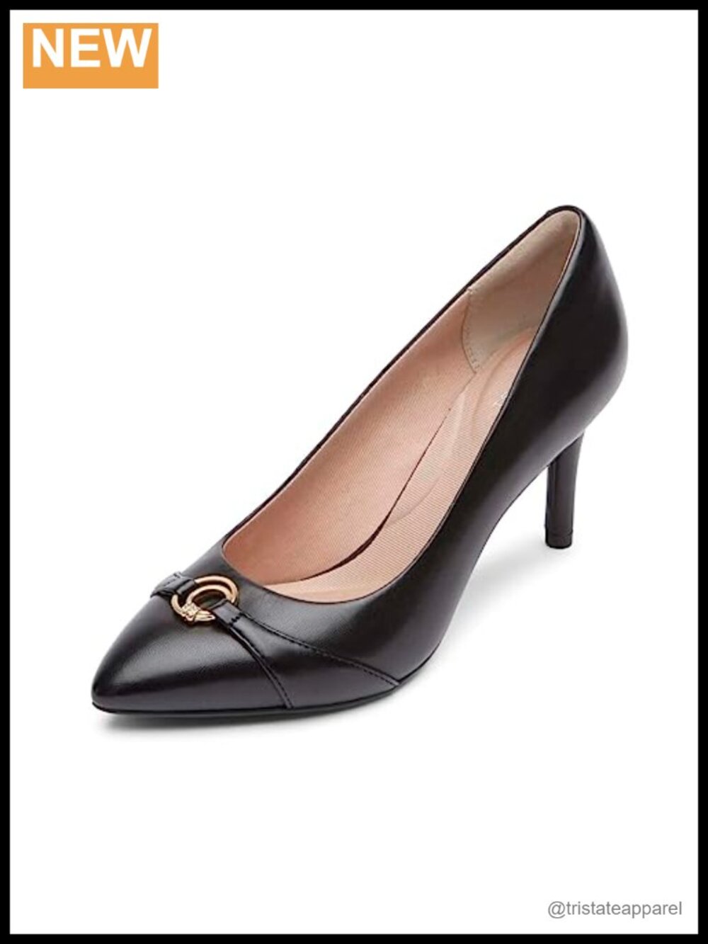 Rockport Women's 75mm Pointed Toe Stiletto Pump - Work Party Casual Comfort